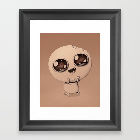 When you really want something. Framed Art Print