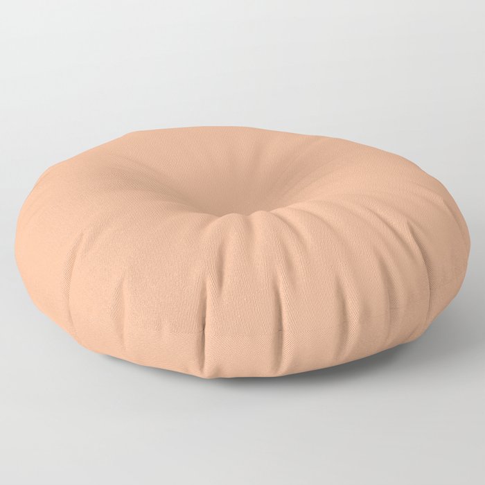 A is for Autumn ~ Ripe Cantaloupe Floor Pillow