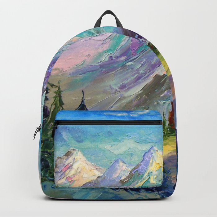 Snowy mountains Backpack