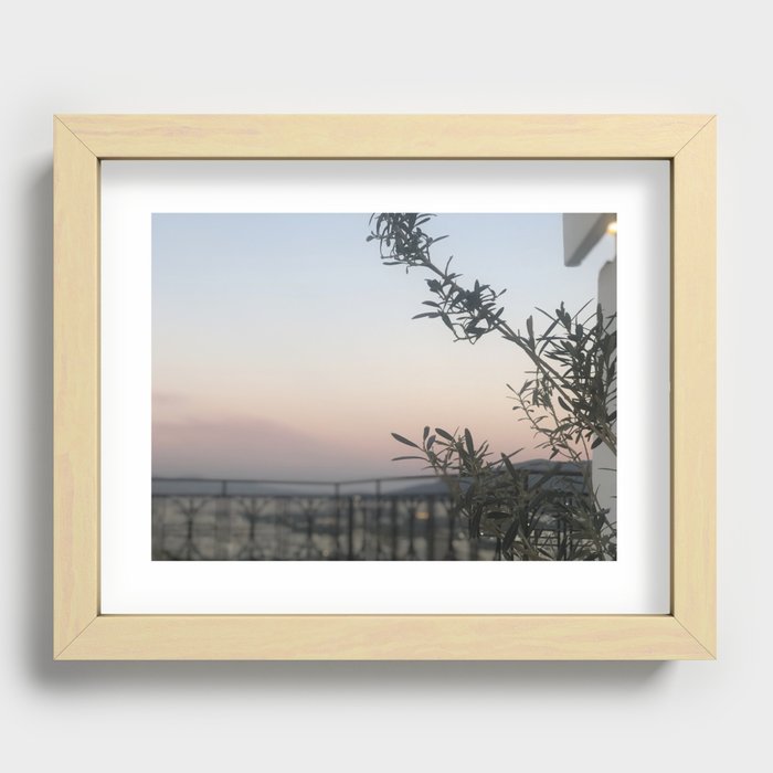 Faded Recessed Framed Print