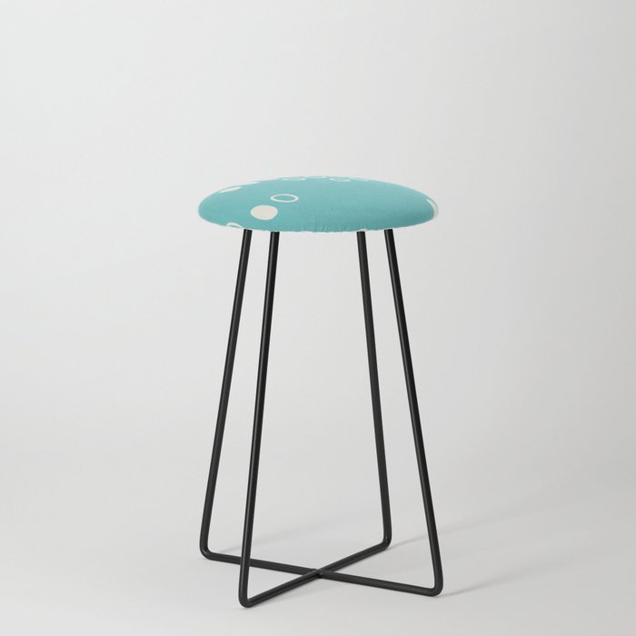 Spots pattern composition 10 Counter Stool