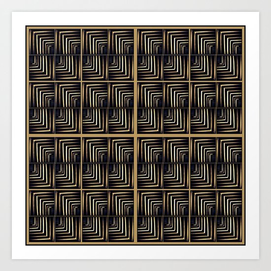 boxed Art Print