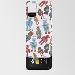 Vintage Robots Android Card Case
