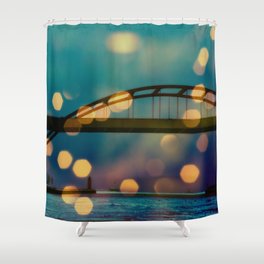 Hoan Bridge Shower Curtain