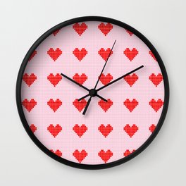 Heart and love 44 Wall Clock