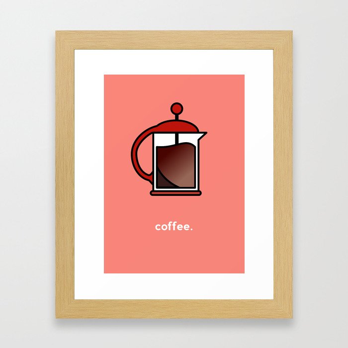 Coffee Framed Art Print