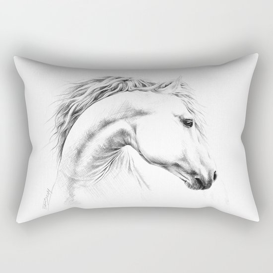 Horse Rectangular Pillow
