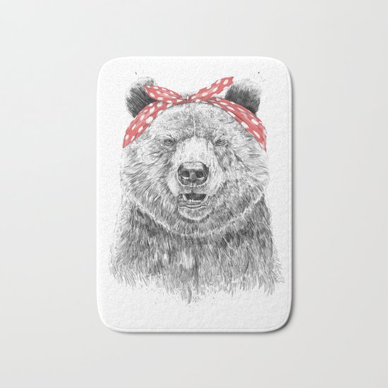 Break the rules (without text) Bath Mat
