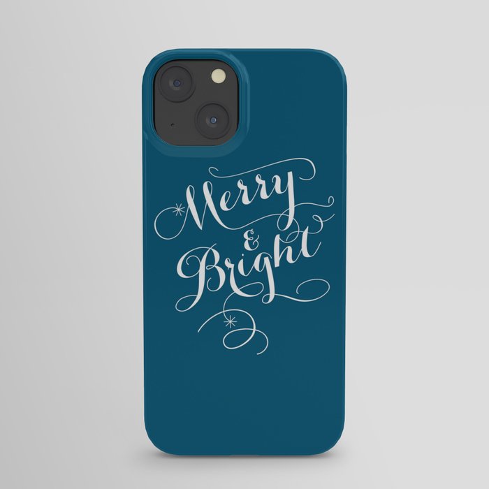 Merry & Bright iPhone Case
