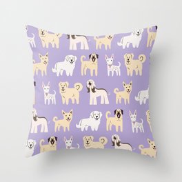 MIDDLE EASTERN DOGS Throw Pillow
