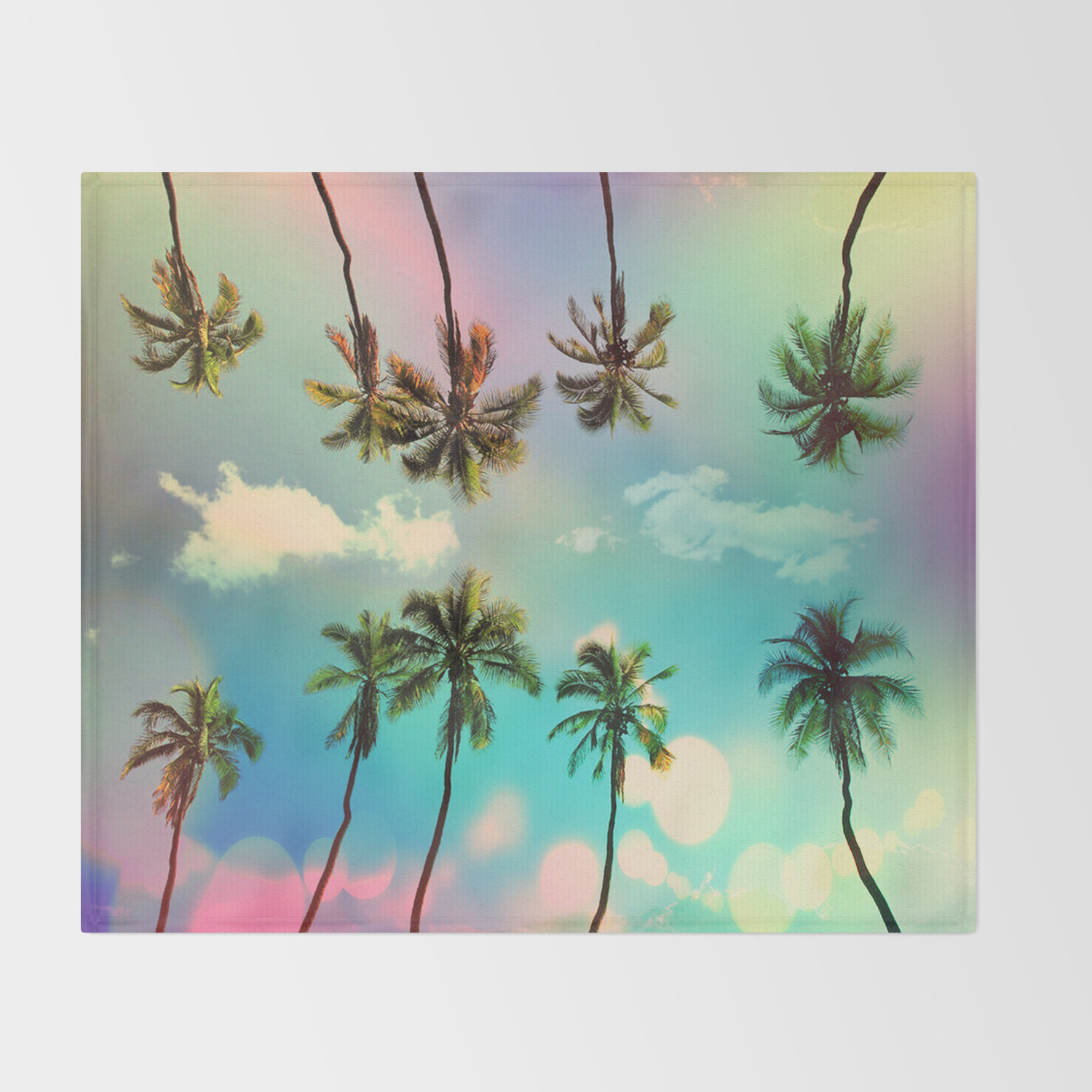 palm tree throw