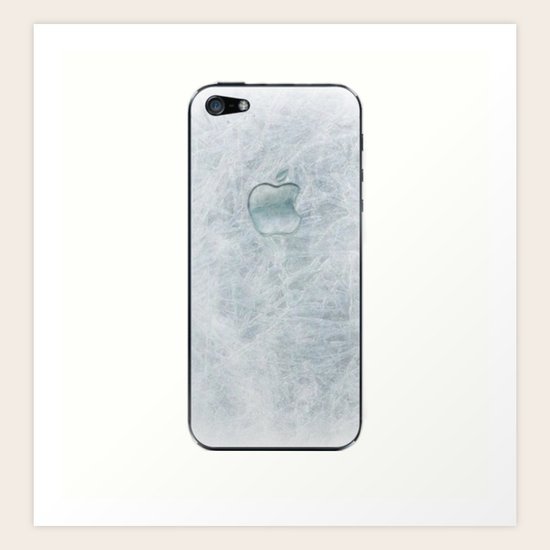 FROZEN APPLE Art Print