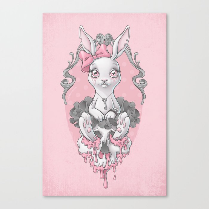Princess Bunny Canvas Print