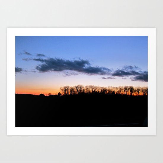 Fireline Art Print