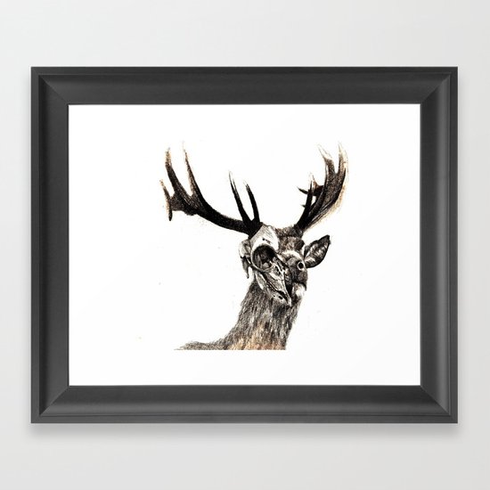 Life and Death Framed Art Print