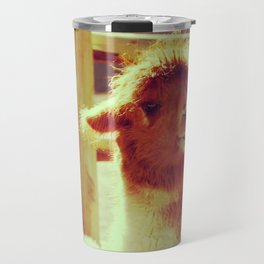 Disheveled Pretty Llama | Cute animals of the desert Travel Mug