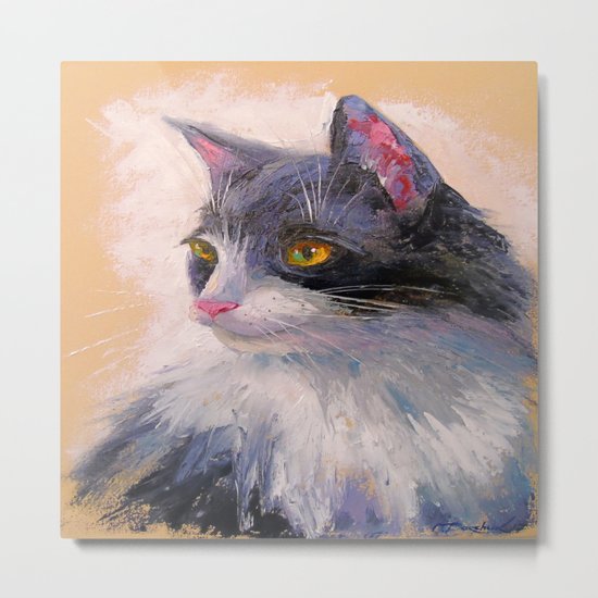 A lovely cat Metal Print