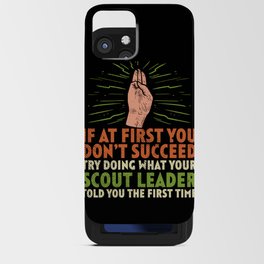 Your Scout Leader iPhone Card Case