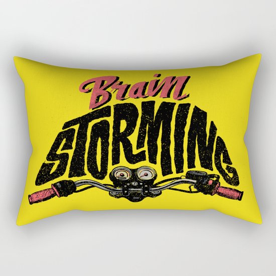 Brainstorming Rectangular Pillow