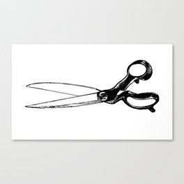 Scissors Canvas Print
