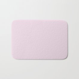 Bright Pastel Baby Girl Pink Solid Color Parable to Lucky You 1004-4C by Valspar Bath Mat