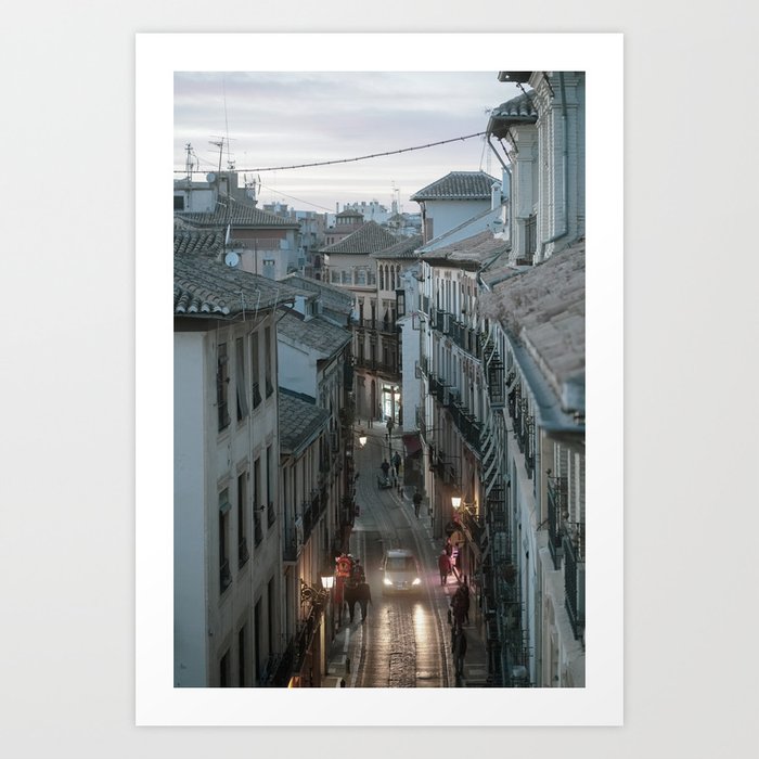 A Quiet Evening in Spain Art Print