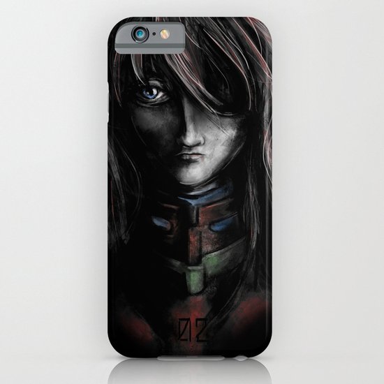 Asuka Langley Soryu Digital Painting Rebuild of Evangelion 3.0 Character Poster iPhone & iPod Case