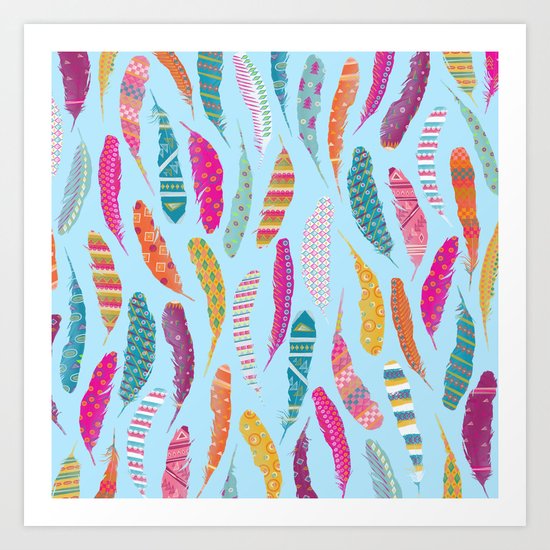 Flight Pattern 2 Art Print