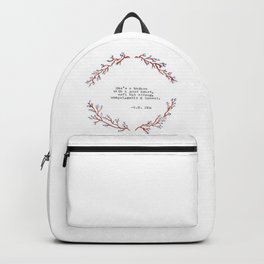 Badass with a good Heart- R. H. Sin Backpack