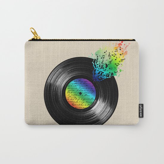 BROKEN RECORD Carry-All Pouch