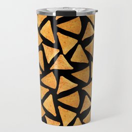 Orange Chips - Black Travel Mug