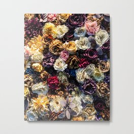 Flower Wall // Full Color Floral Accent Background Jaw Dropping Decoration Metal Print | Country Of Farmgirl, Qm Autumn Rustic, Yellow Red Pinkish, Accent Cover Covers, Petals Field Boquet, Wildflowers Girly, Flower Floral Petal, Colorful Lavender, Beautiful Peonies, Abstract Flowers An 