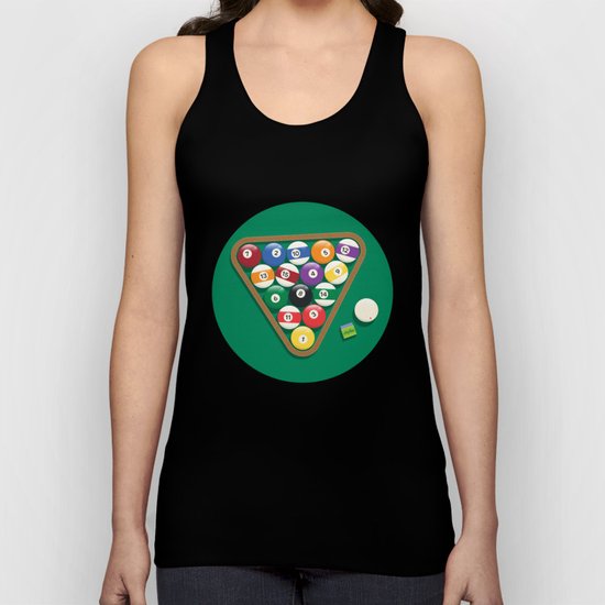 Billiard Balls Rack - Boules de billard Unisex Tank Top
