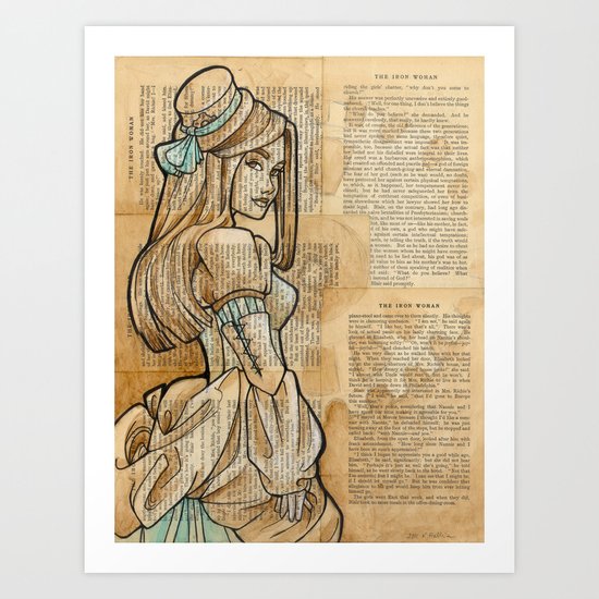 The Iron Woman 9 Art Print