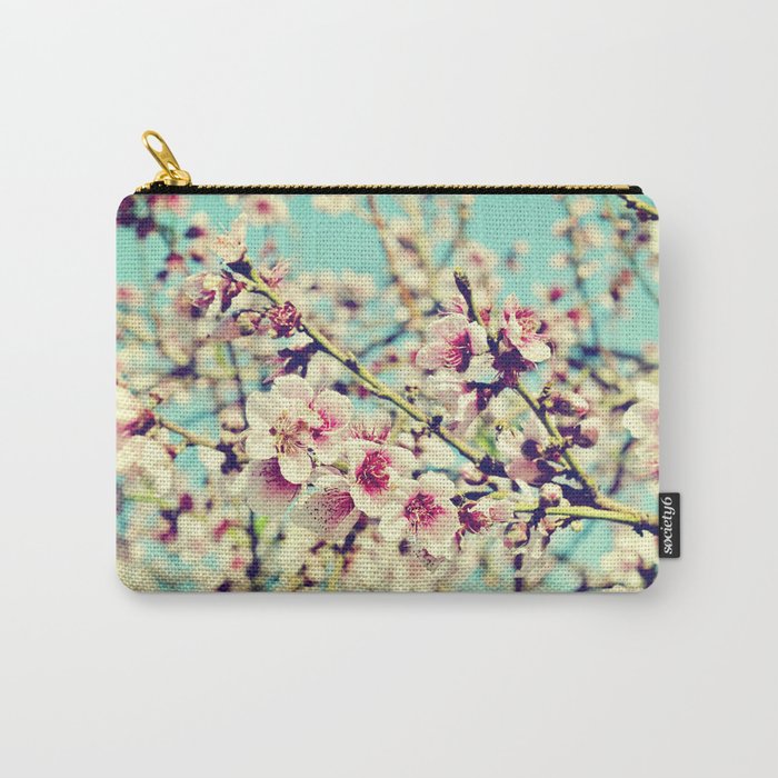Nectarine Blossoms Carry-All Pouch