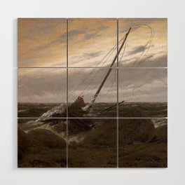After the Storm, 1817 by Caspar David Friedrich Wood Wall Art