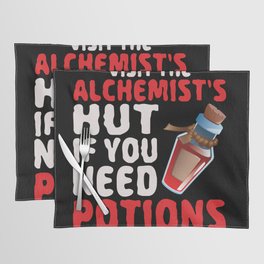 Visit The Alchemist Alchemy Chemistry Placemat