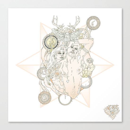 T E N//A2 Canvas Print