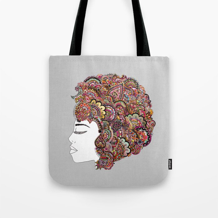 Her Hair - Les Fleur Edition Tote Bag