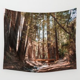 Big Sur Redwoods Wall Tapestry