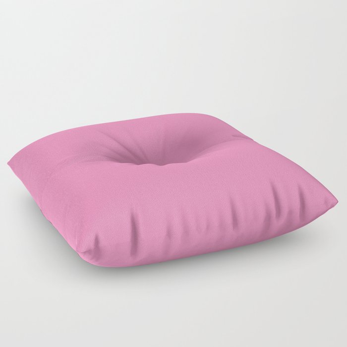 Palm Beach Preppy Hibiscus Pink Floor Pillow