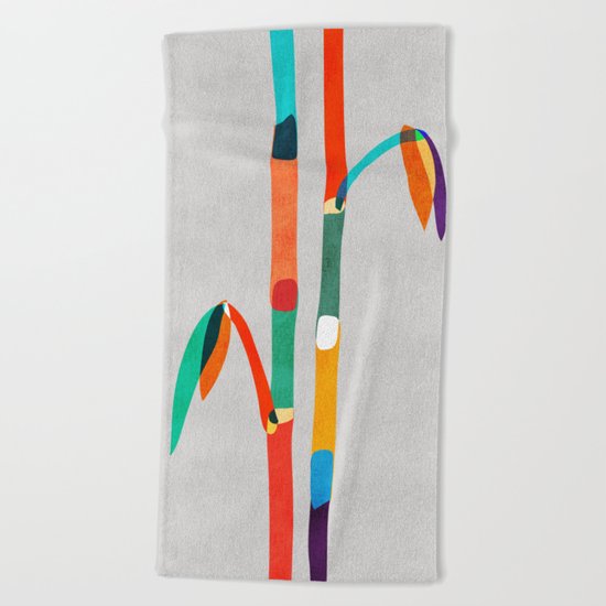 Couple of Bamboo Beach Towel