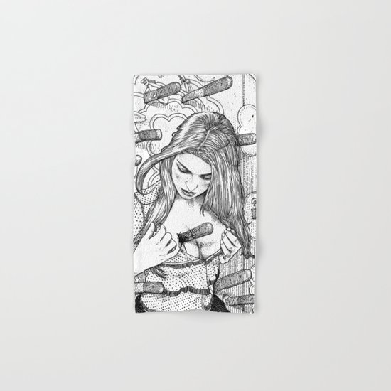 asc 693 - Le lanceur de couteaux jaloux (Professional misconduct) Hand & Bath Towel