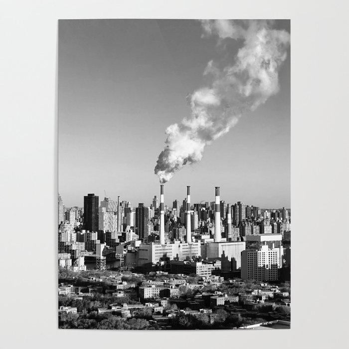 Long Island City Power Plant Poster