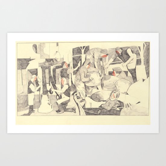 Collectors Art Print