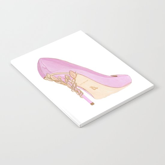 Pink Shoe Notebook