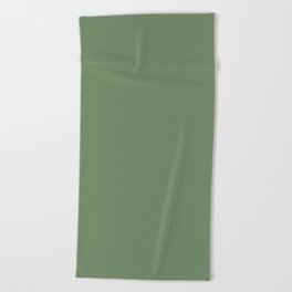 sage green Beach Towel