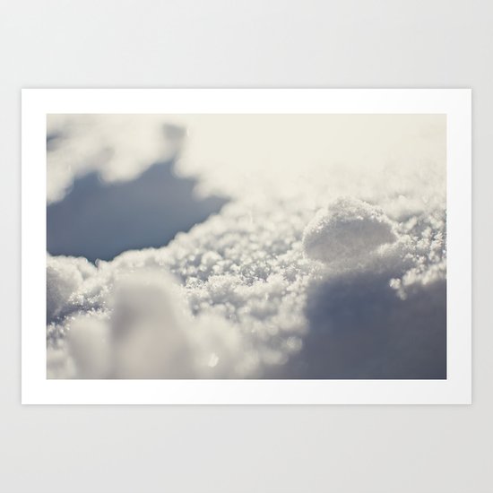 First Snow Art Print