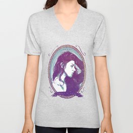 About a Girl V Neck T Shirt