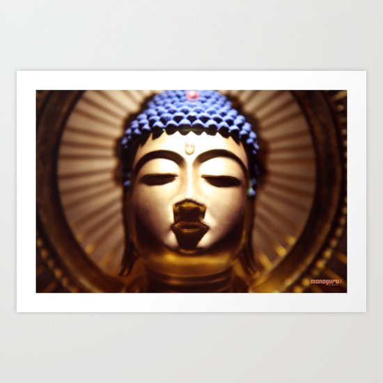 Buda Amida Art Print
